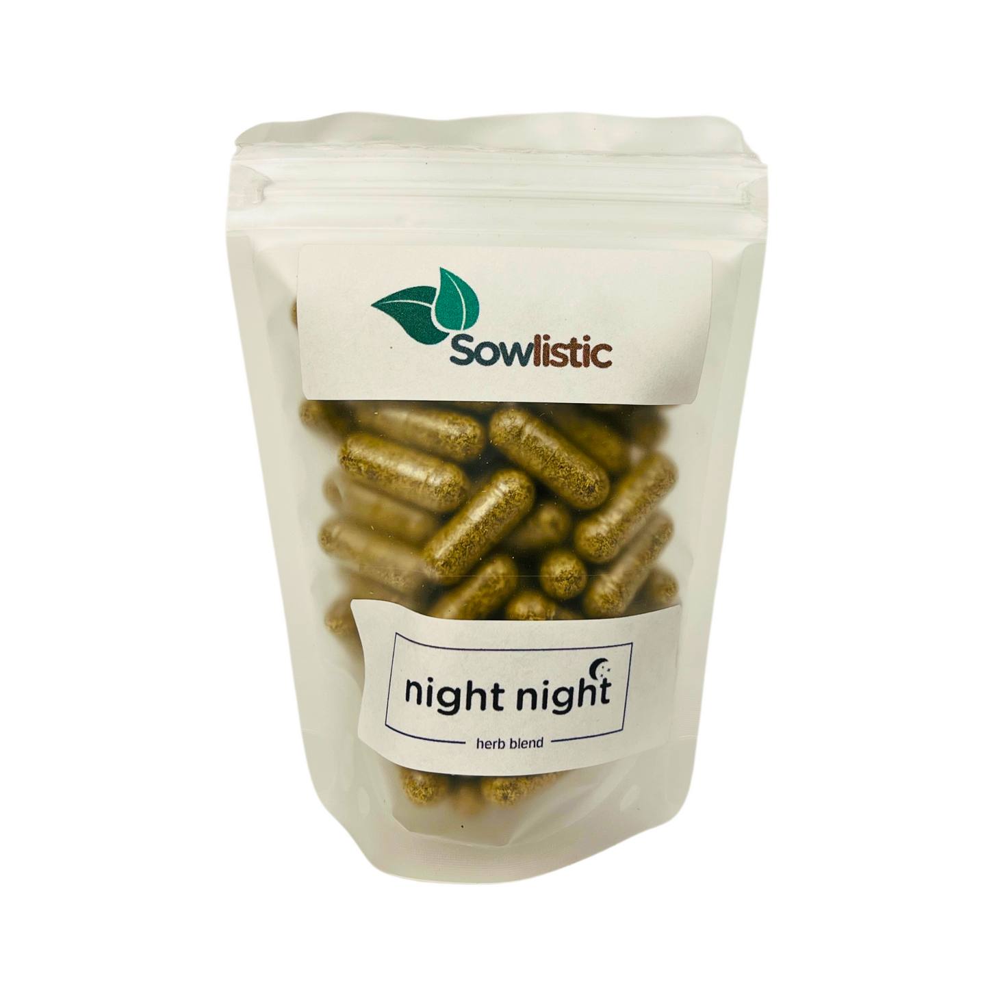 Night Night Restful Sleep Capsules, 60 Capsules, Organic
